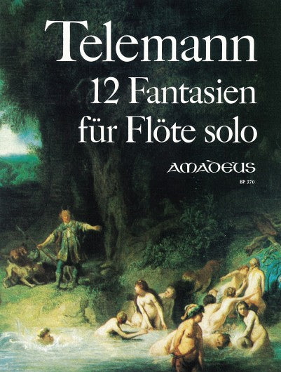 Telemann: 12 Fantasias for Flute Solo