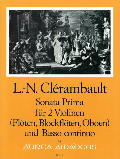 Clerambault: Sonata Prima for 2 Violins and Basso Continuo