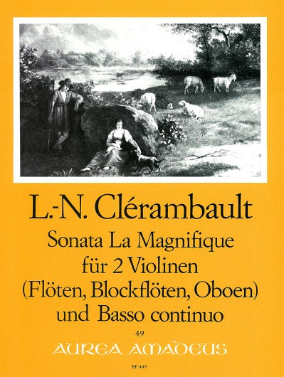 Clerambault: Sonata La Magnifique for 2 Violins and Basso Continuo