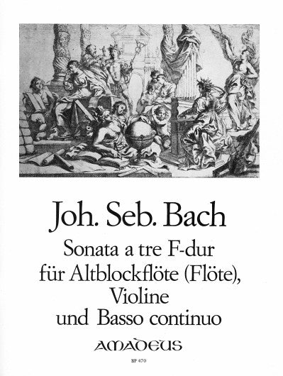 Bach: Trio Sonata in F Major for Treble Recorder, Violin and Basso Continuo