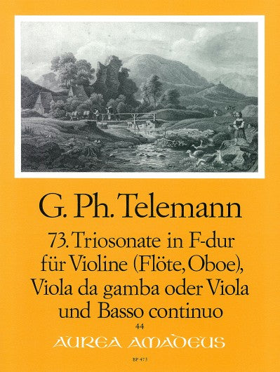 Telemann: Trio Sonata No. 73 in F Major for Violin, Viola da Gamba and Basso Continuo