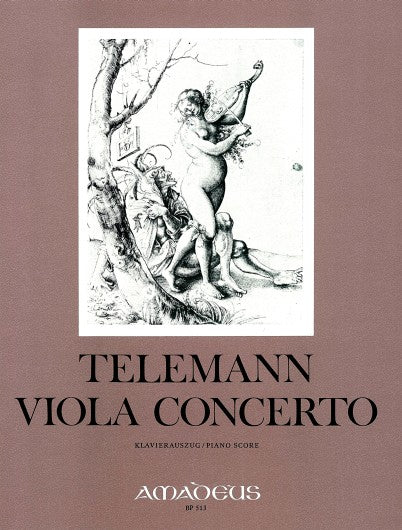 Telemann: Viola Concerto in G Major - Piano Reduction