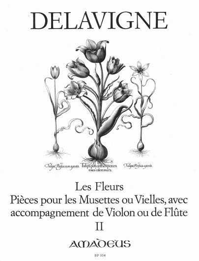 Delavigne: Les Fleurs for 2 Recorder - Volume 2