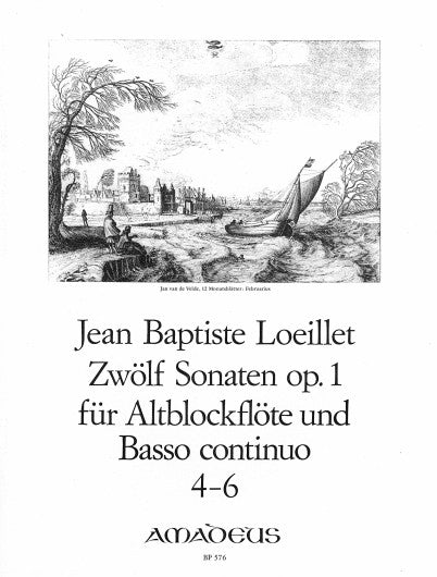 Loeillet: 12 Sonatas for Recorder and Basso Continuo, Op. 1- Vol. 2: Sonatas 4-6
