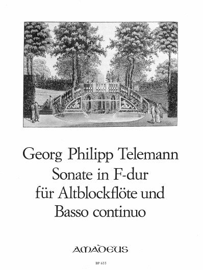 Telemann: Sonata in F Major for Treble Recorder and Basso Continuo
