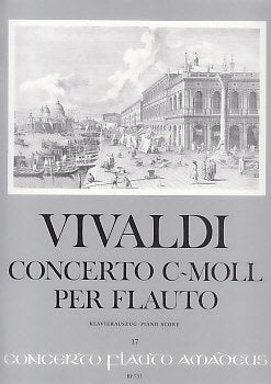 Vivaldi Concerto in C Minor op44 for alto recorder and keyboard