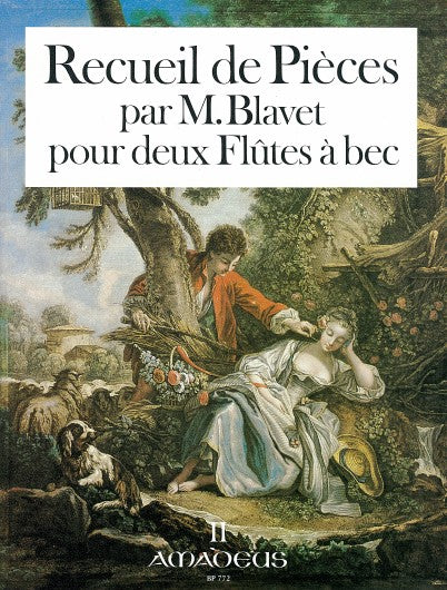 Blavet: Recueil De Pieces for 2 Alto Recorders - Volume 2