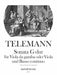 Telemann: Sonata in G Major for Viola da Gamba or Viola and Basso Continuo