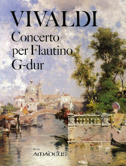 Vivaldi: Concerto RV443 in G Major for Soprano Recorder - Piano Reduction