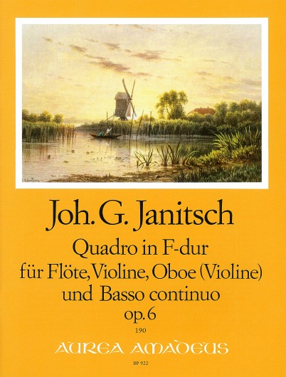 Janitsch: Quadro in F Major Op. 6