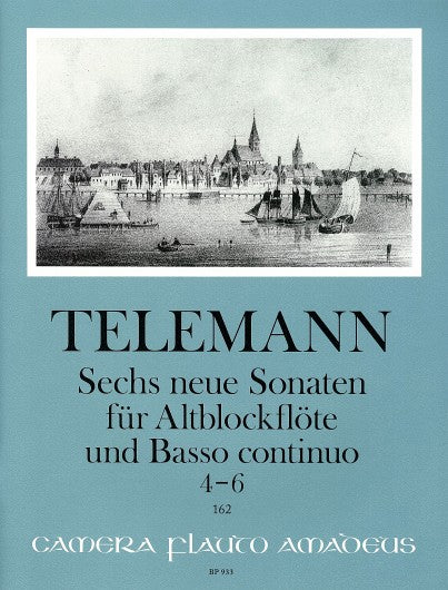 Telemann: 6 New Sonatas for Treble Recorder and Basso Continuo, Vol. 2