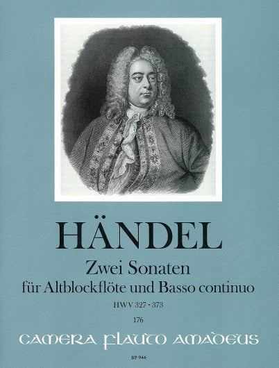 Handel: Two Sonatas for Treble Recorder and Basso Continuo