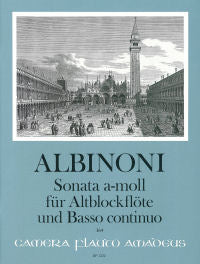 Albinoni: Sonata in A Minor for Alto Recorder and Basso Continuo