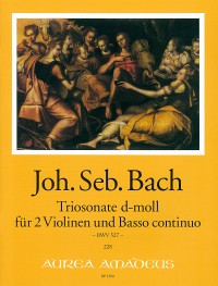 J. S. Bach: Trio Sonata in D Minor for 2 Violins and Basso Continuo