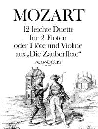 Mozart: 12 Easy Duets from 'The Magic Flute' for 2 Flutes