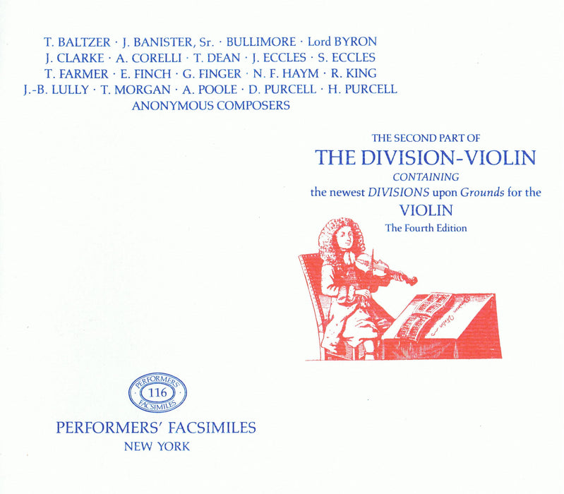 Various: The Second Part of the Division Violin