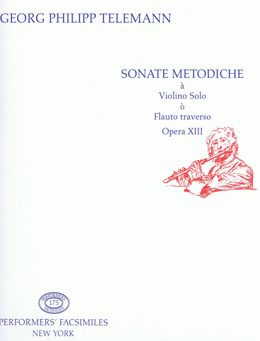 Telemann: Sonates Metodiches for Violin or Flute and Continuo