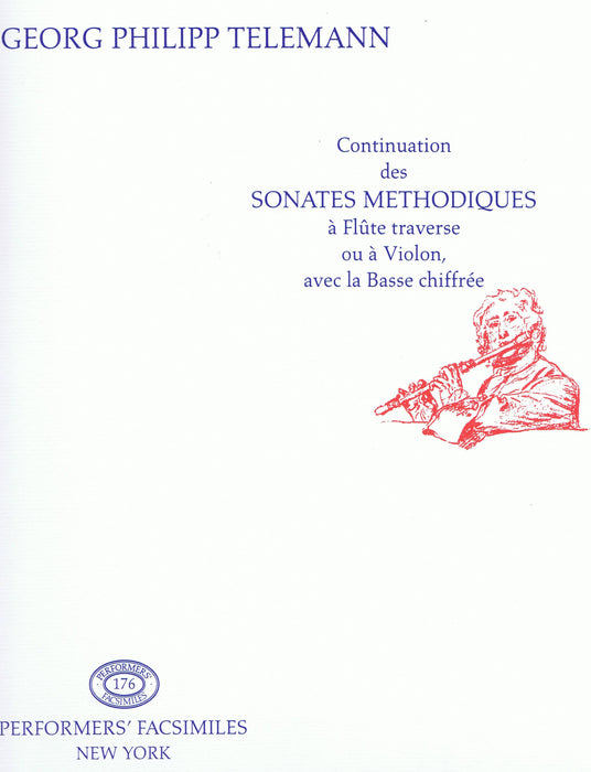 Telemann: Continuation des Sonates Metodiches for Violin or Flute and Continuo
