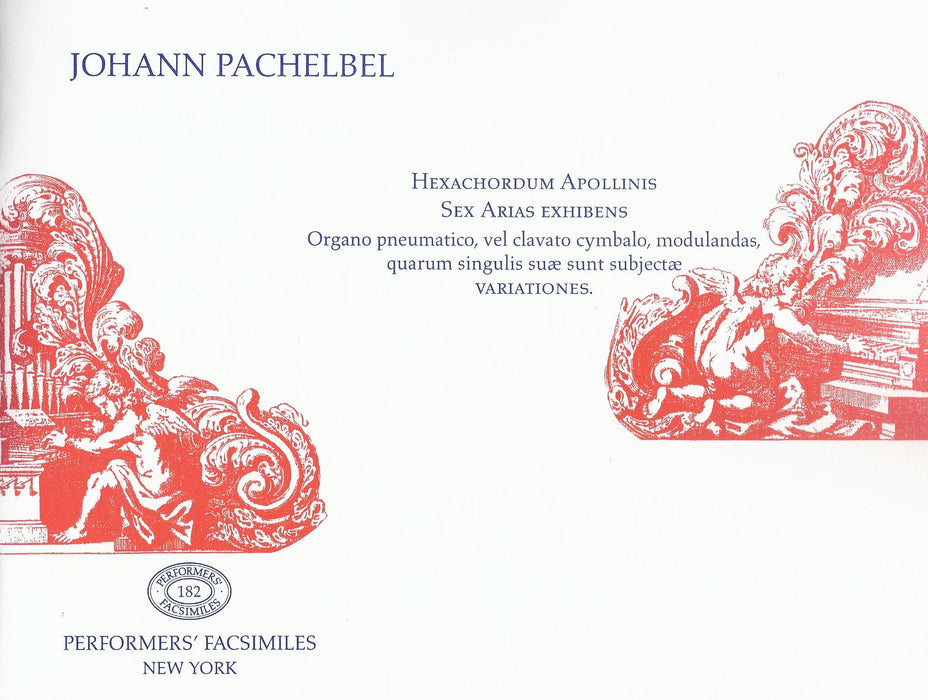 Pachelbel: Hexachordum Apollinis