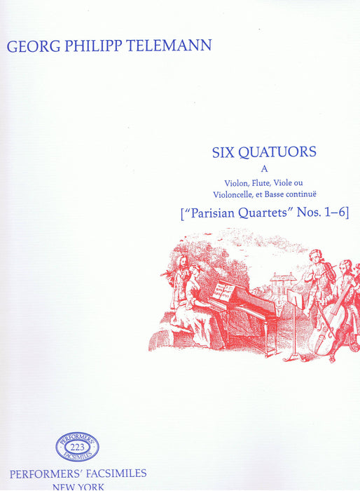 Telemann: Paris Quartets Nos. 1-6