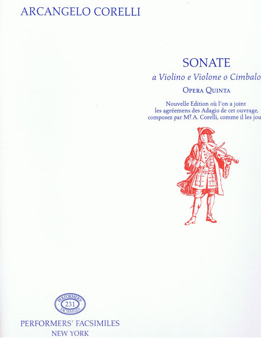 Corelli Manuscript Facsimile Music Collection