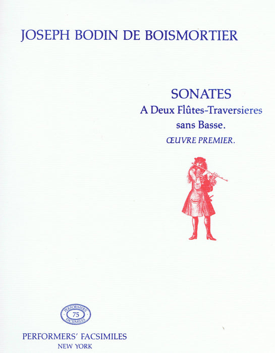 Boismortier: Sonatas for 2 Flutes without Bass, Op. 1