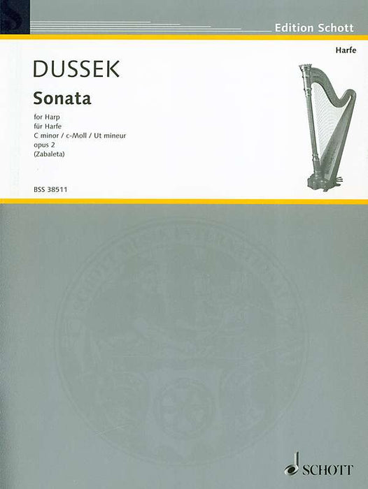 Dussek: Sonata in C Minor from Op. 2 for Harp