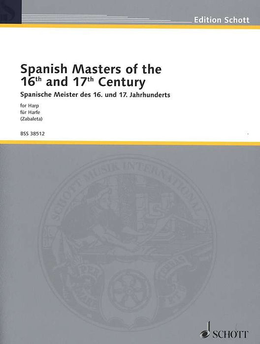 Various: Spanish Masters of the 16th and 17th Century for Harp