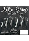 1st Octave C - Standard Gauge Nylon Lever Harp String by Camac - CAM6NY00