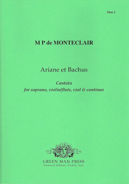 Monteclair: Ariane et Bachus