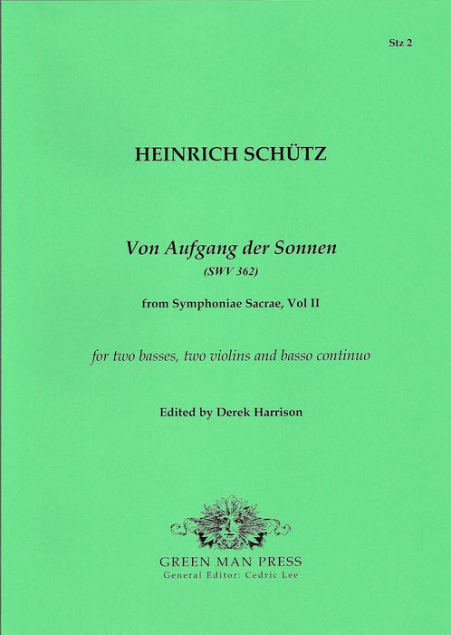 Schutz: Von Aufgang der Sonnen