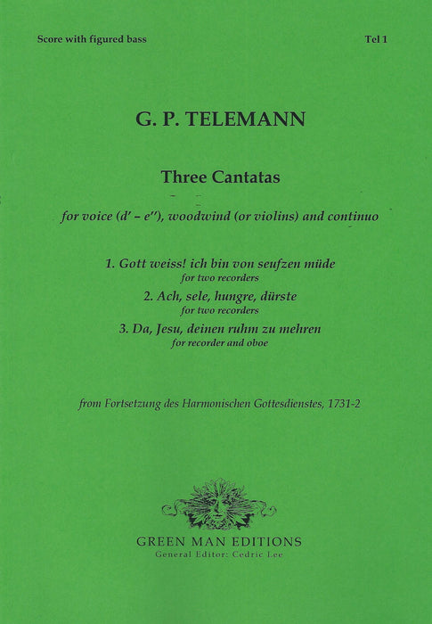 Telemann: Three Cantatas