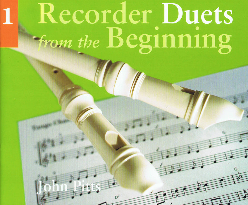 Pitts: Recorder Duets from the Beginning Book 1