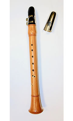 Cip Soprano Chalumeau in C in natural cherry wood with bag