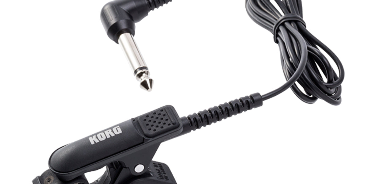 Korg CM300BK Clip-On Microphone for Electronic Tuners - Black