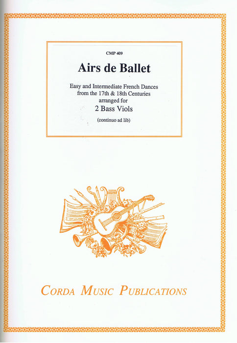 Various: Airs de Ballet for 2 Bass Viols