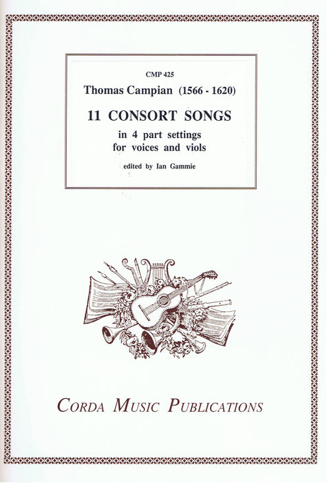 Campian: 11 Consort Songs in 4 Parts for Voices or Viols