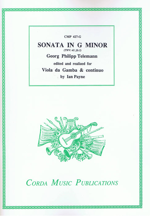 Telemann: Sonata in G Minor for Viola da Gamba and Basso Continuo
