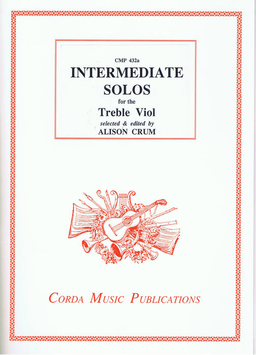 Crum (ed.): Intermediate Solos for the Treble Viol