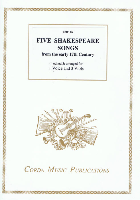 Various: 5 Shakespeare Songs for Voice and 3 Viols