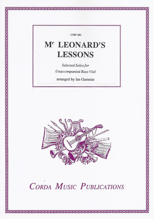 Various: Mr Leonard’s Lessons -Selected Solos for Bass Viol