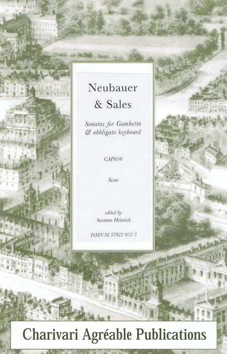 Neubauer/ Sales: Sonatas for Gambetta and Obbligato Keyboard