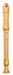 Mollenhauer Denner Edition Soprano Recorder in Satinwood (a415)