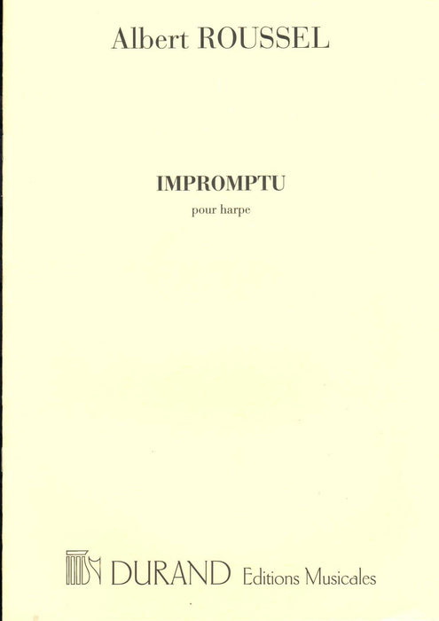 Roussel: Impromptu Op. 21 for Harp