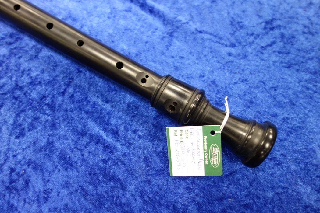 Lockwood Alto Recorder A440 in Ebony (Previously Owned)