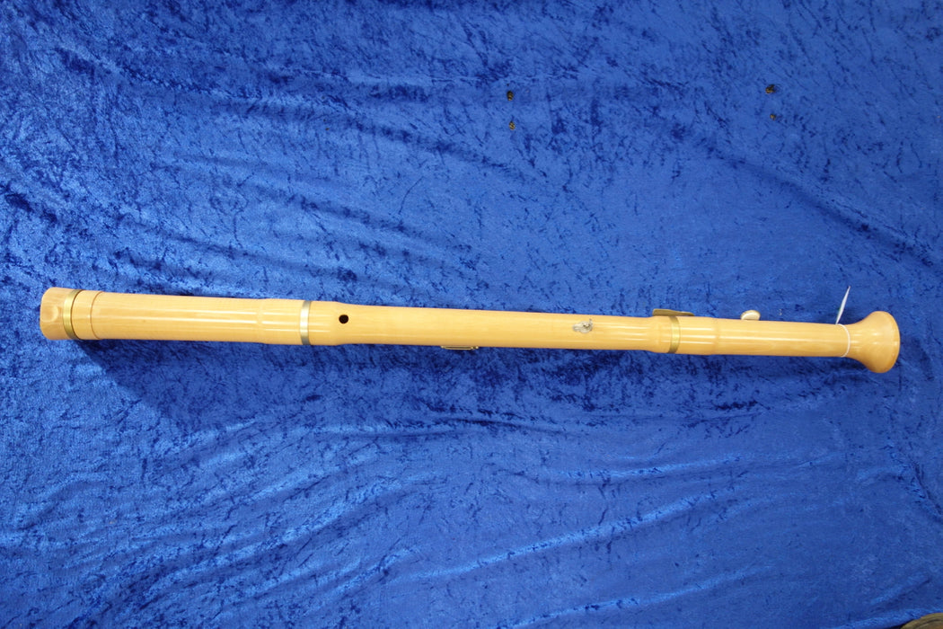 Moeck Tuju (direct blow) Bass Recorder in Maple (Previously Owned)
