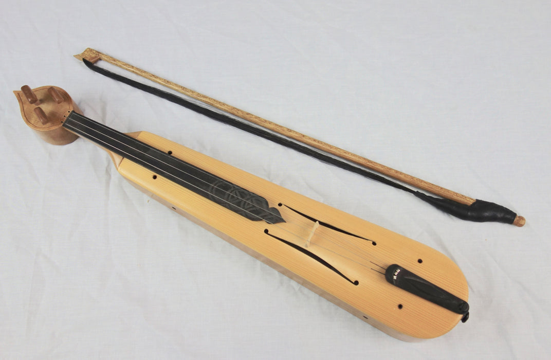 Papadopoulos Greek Lyra with bow and hard case
