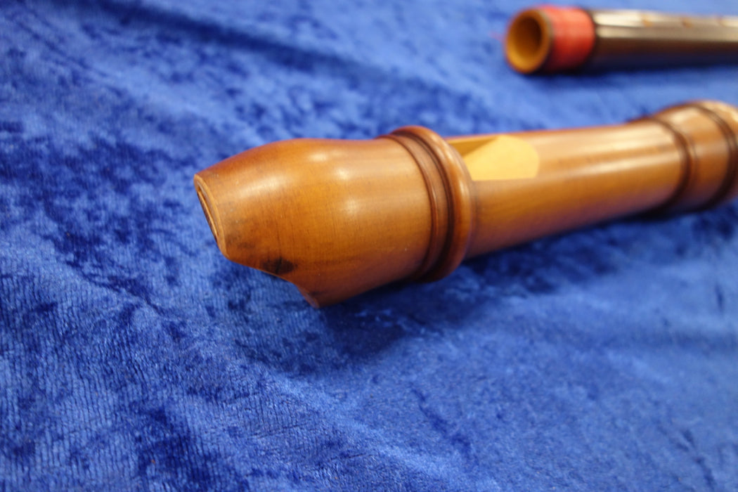 Voice Flute in D (Dual Pitch) in Boxwood by Tom Prescott (Previously Owned)
