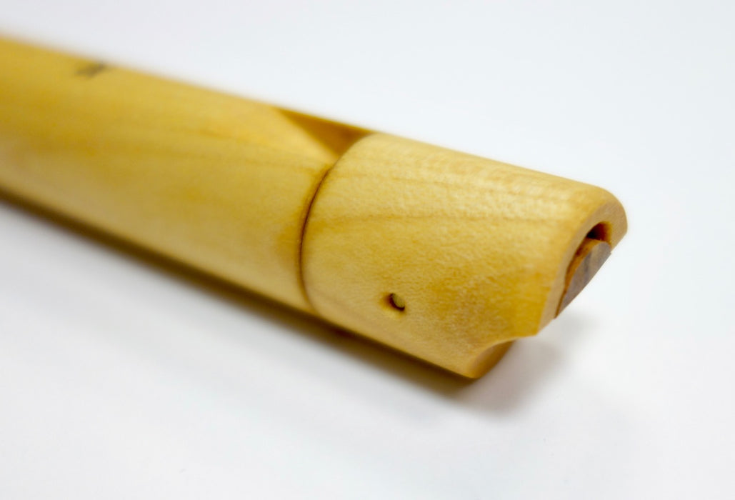 Medieval Sopranino Recorder in Maple by Terry Mann