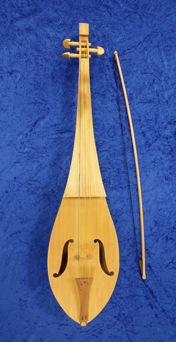 Bass Rebec by Bernard Ellis with Bow (Previously Owned)